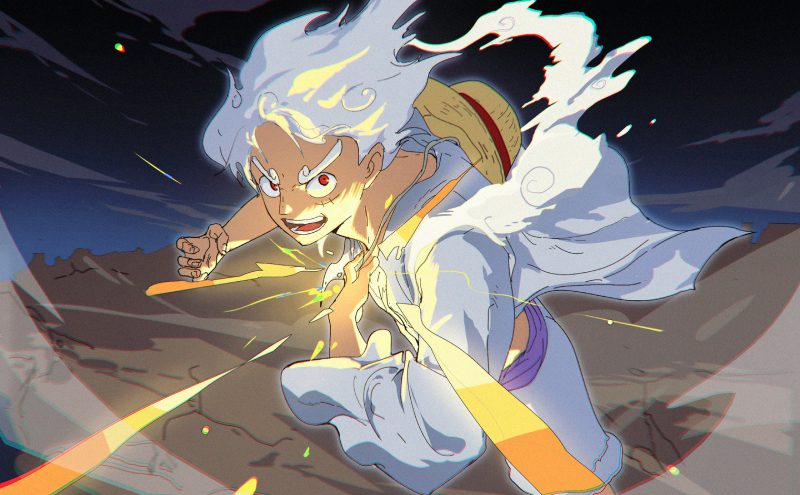 hình ảnh luffy gear 5 đẹp nhất