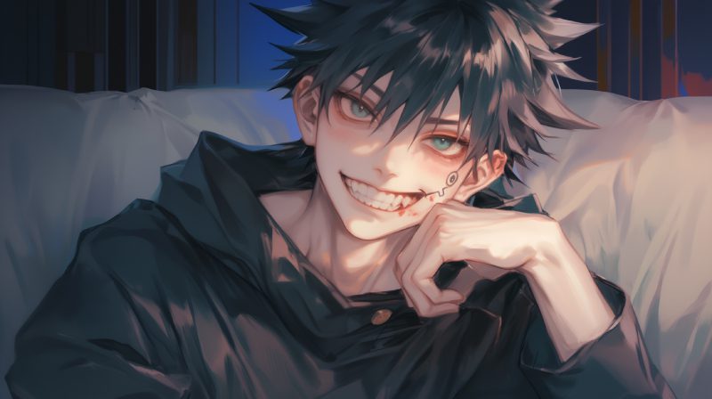 ảnh megumi boy anime chất lượng 4k