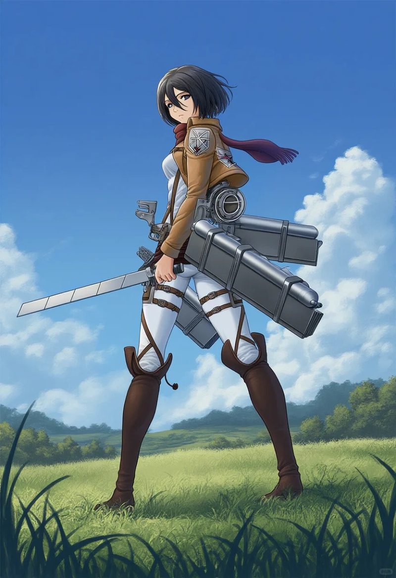mikasa ackerman wallpaper đẹp nhất