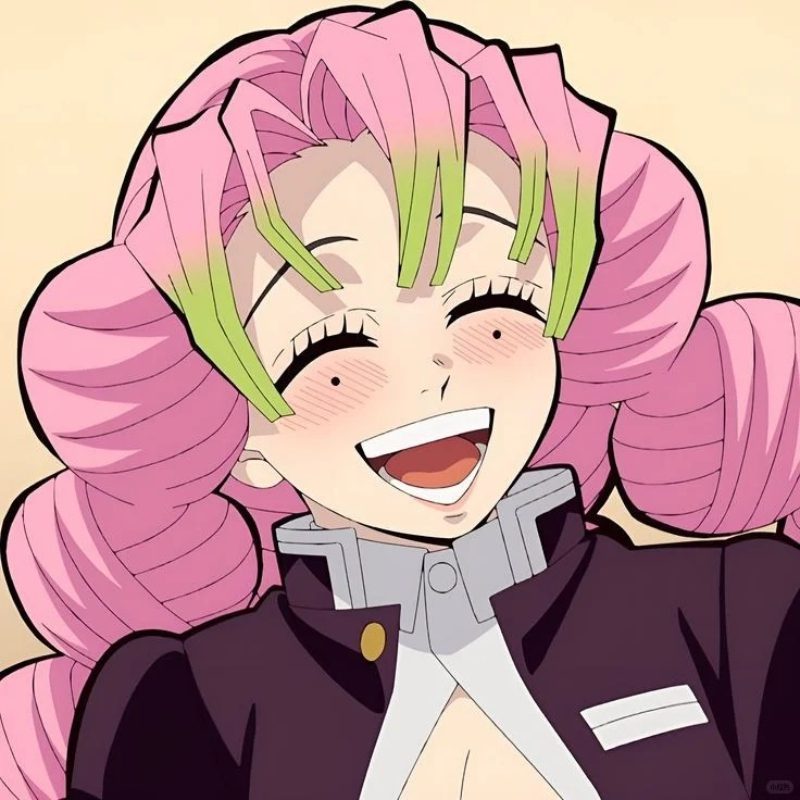 ảnh mitsuri cute cười tươi 