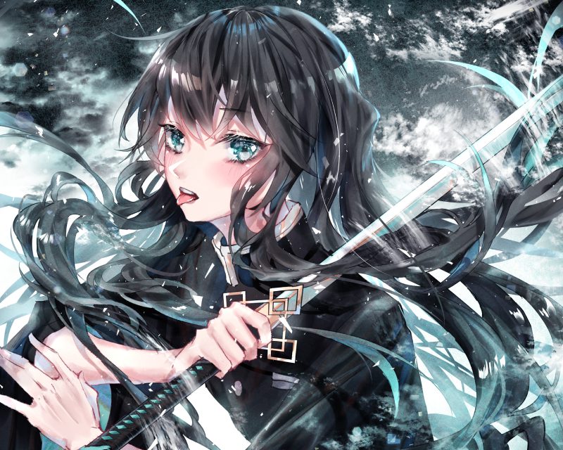 ảnh muichiro anime hd đẹp