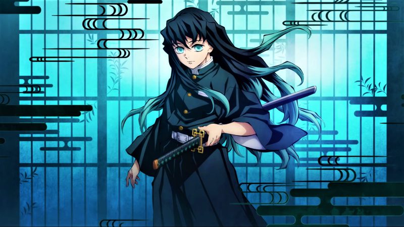 Muichiro Kimetsu no Yaiba cực ngầu