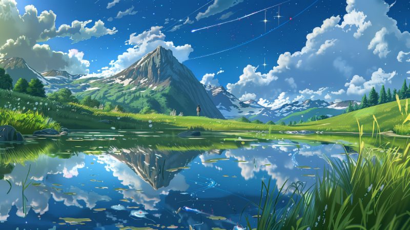 ảnh nền phong cảnh anime 1