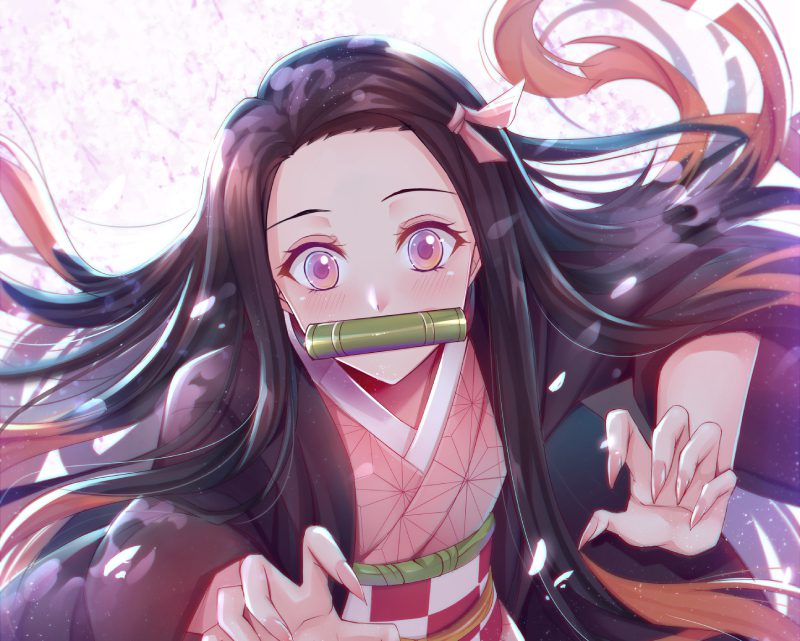 ảnh nezuko cute dễ thương full hd