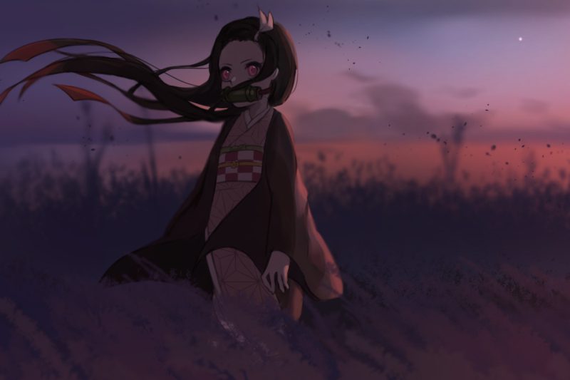 ảnh nezuko anime 4