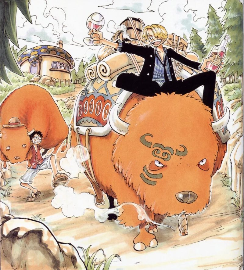 ảnh one piece animation nét vẽ tuyệt đẹp