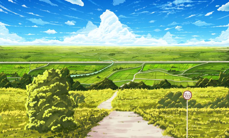 Hình ảnh phong cảnh thiên nhiên anime