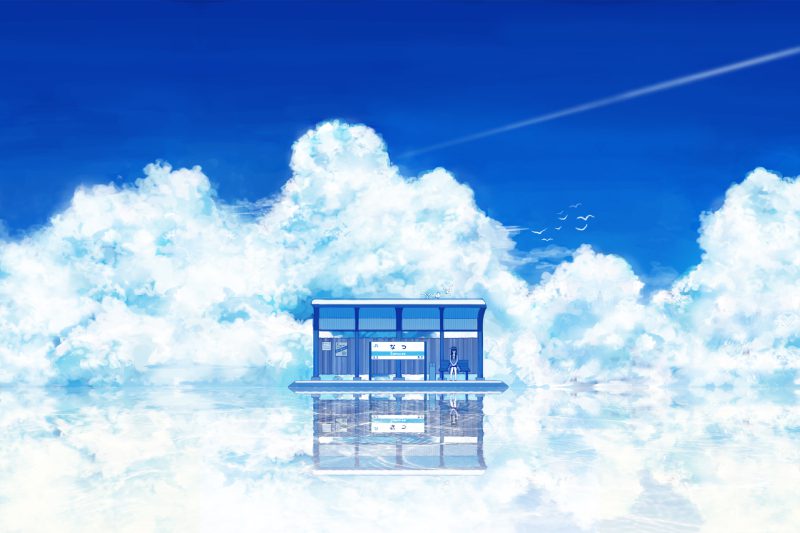 Ảnh phong cảnh anime đẹp