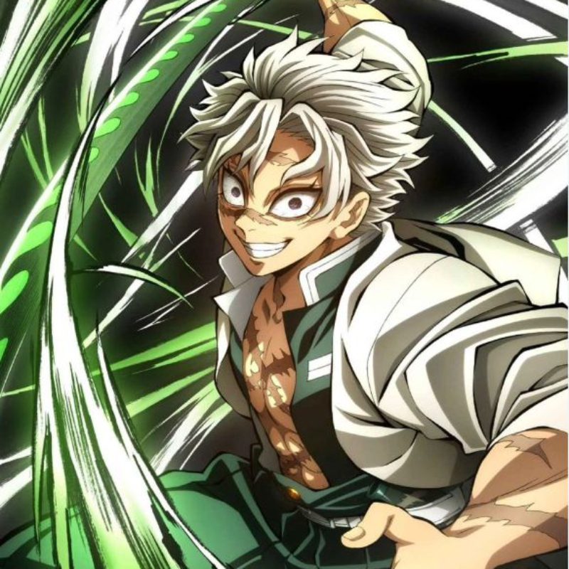 ảnh sanemi làm avatar ngầu chuẩn anime