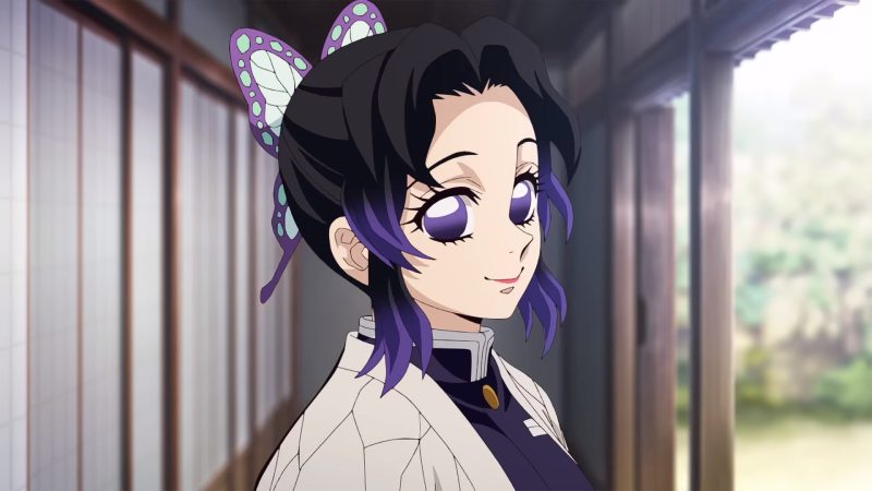 ảnh shinobu nhìn nghiêng đẹp mê ly