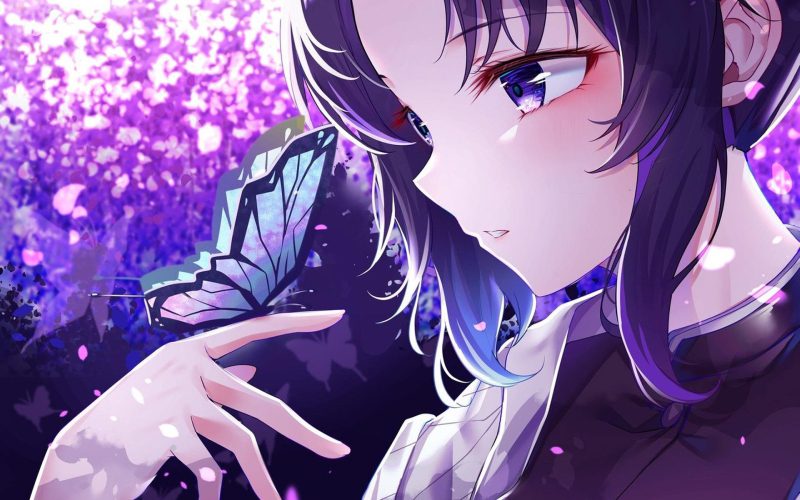 ảnh shinobu phong cách anime girl