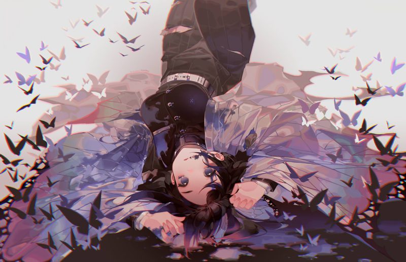 ảnh shinobu khóc