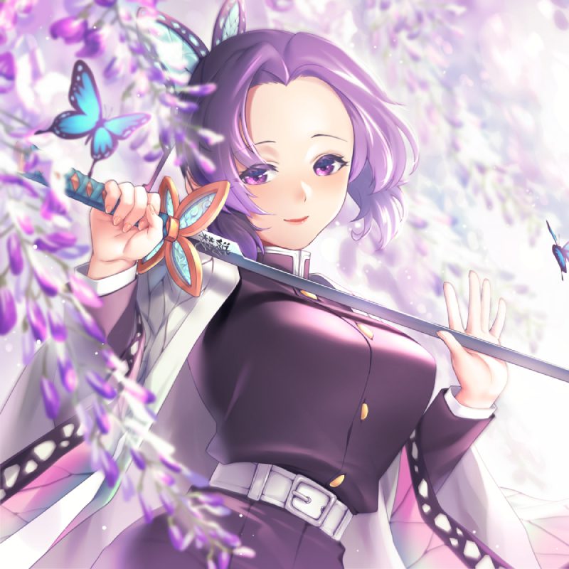 ảnh shinobu và giyuu 1