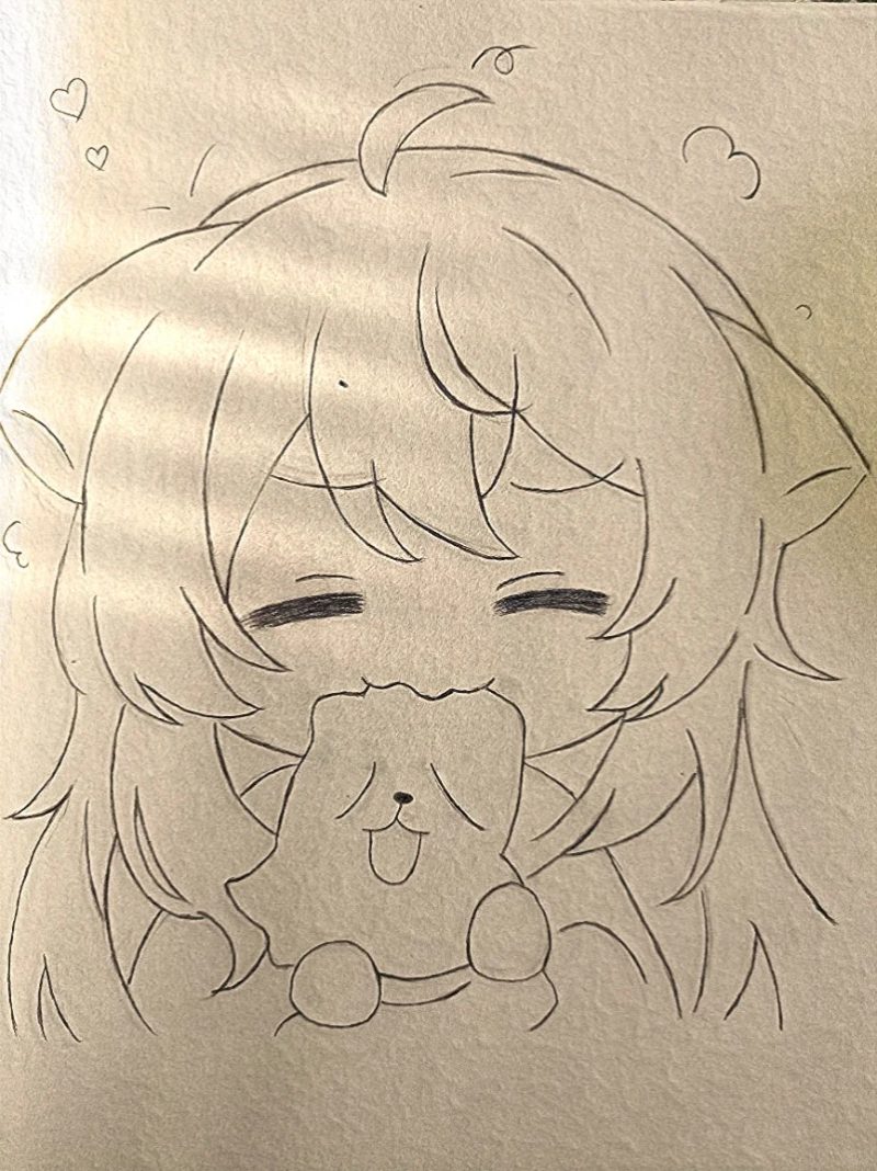 ảnh vẽ anime chibi