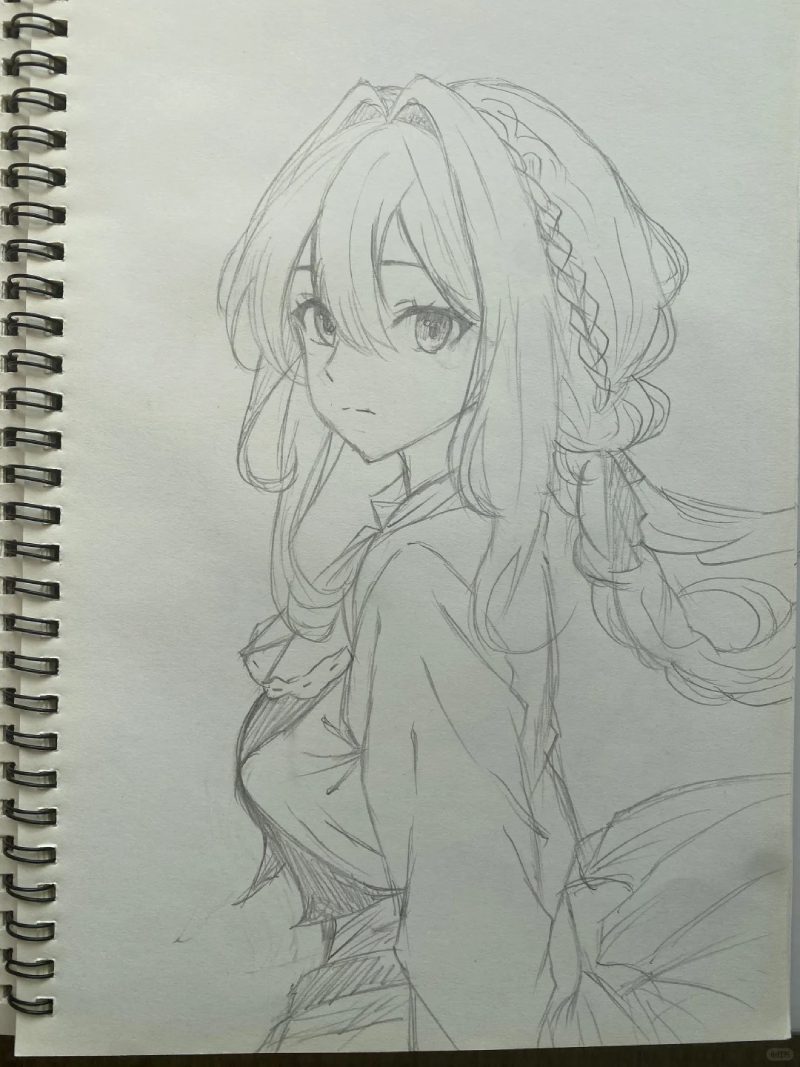 ảnh vẽ anime nữ