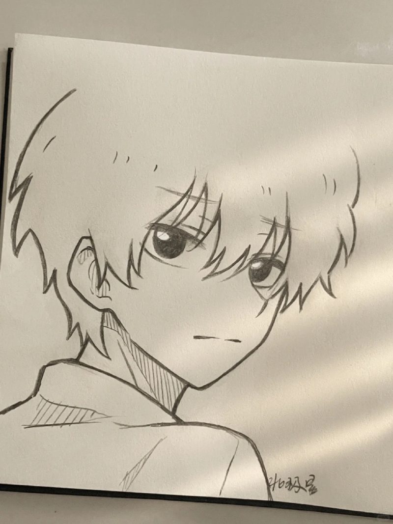 ảnh vẽ anime nam