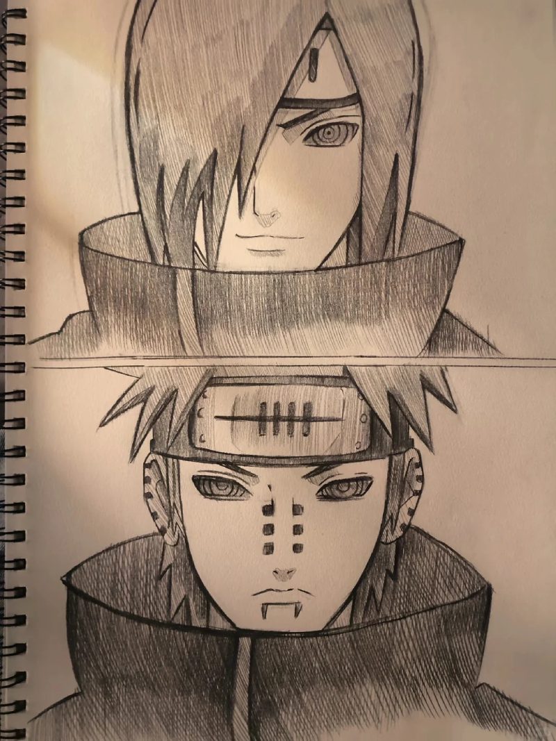 ảnh vẽ anime nam 1