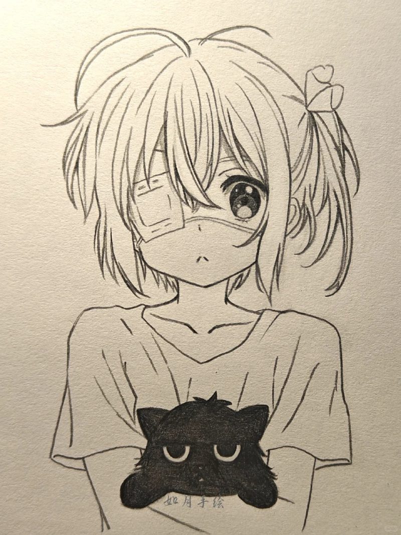 ảnh vẽ anime nữ 2