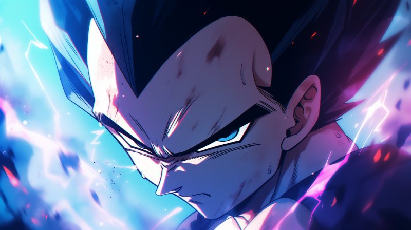 ảnh vegeta vẽ tay cực nghệ thuật