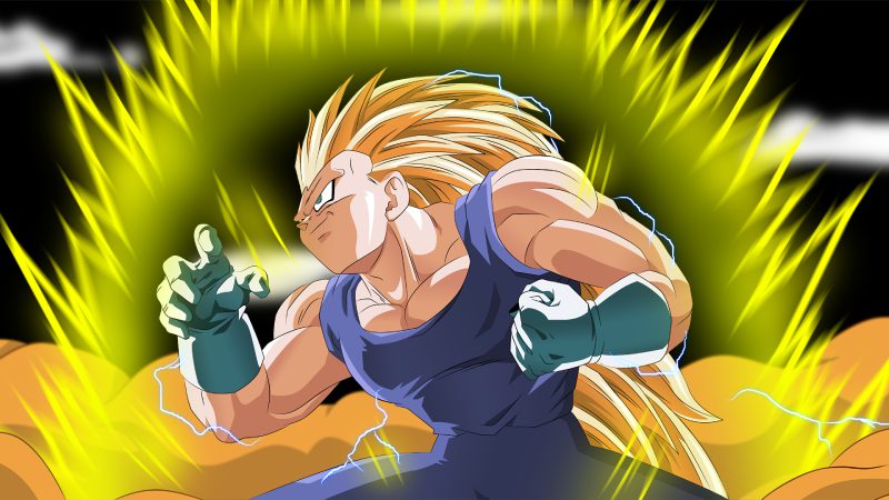 vegeta tạo dáng ngầu ảnh cực chất