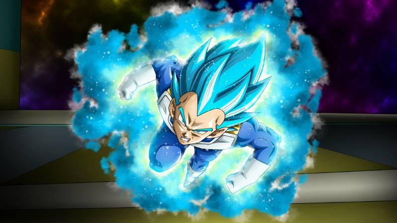 ảnh vegeta blue