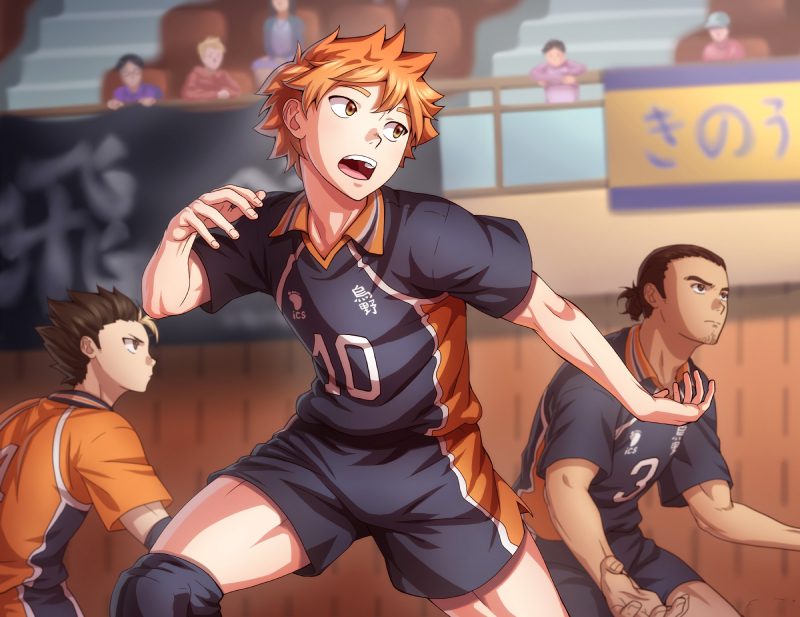 anime bóng chuyền thần tượng