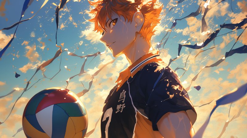 anime bóng chuyền chuyền bóng