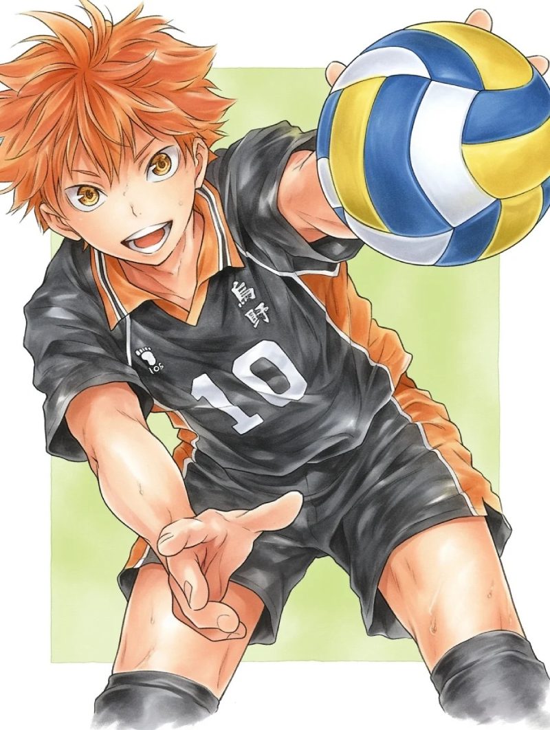 anime bóng chuyền nghệ thuật