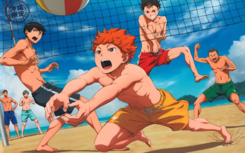 anime bóng chuyền nữ sinh