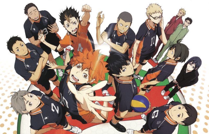 anime bóng chuyền hành động