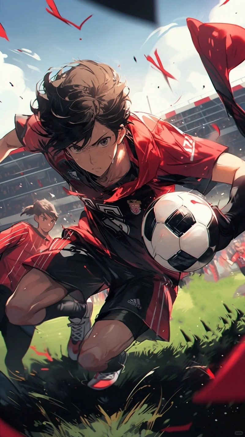 Trận đấu bóng đá trong anime