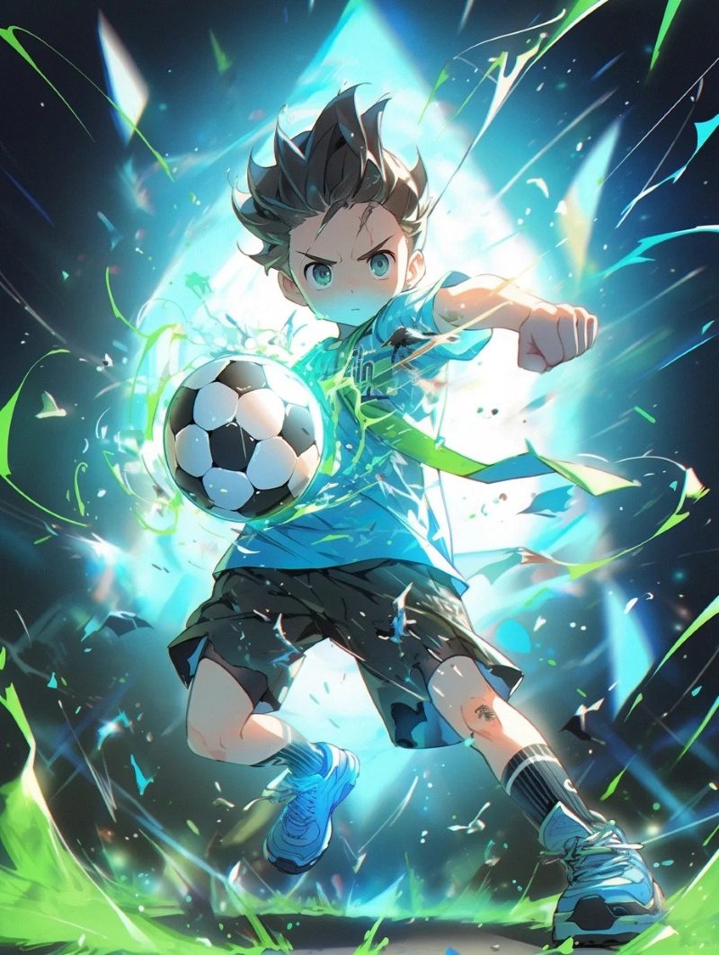 Cảnh trong anime bóng đá