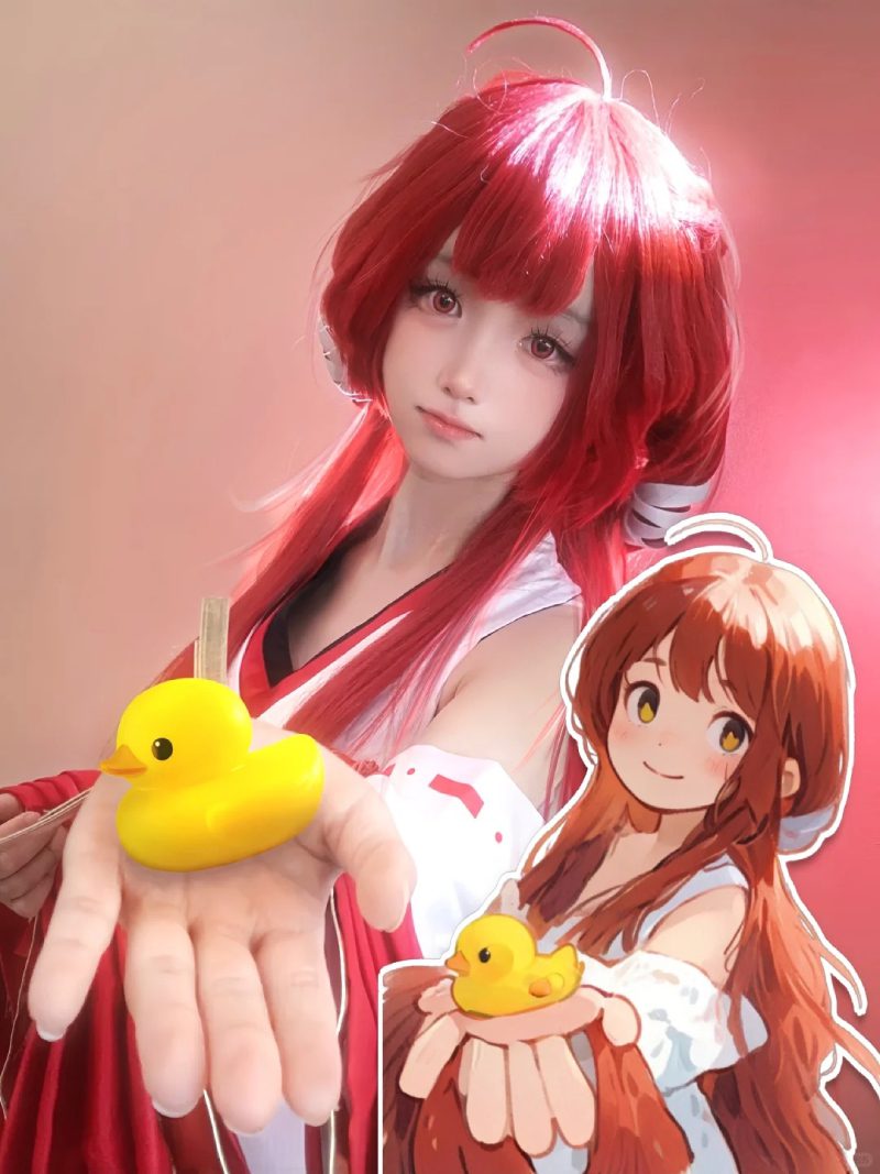 cute cosplay anime character