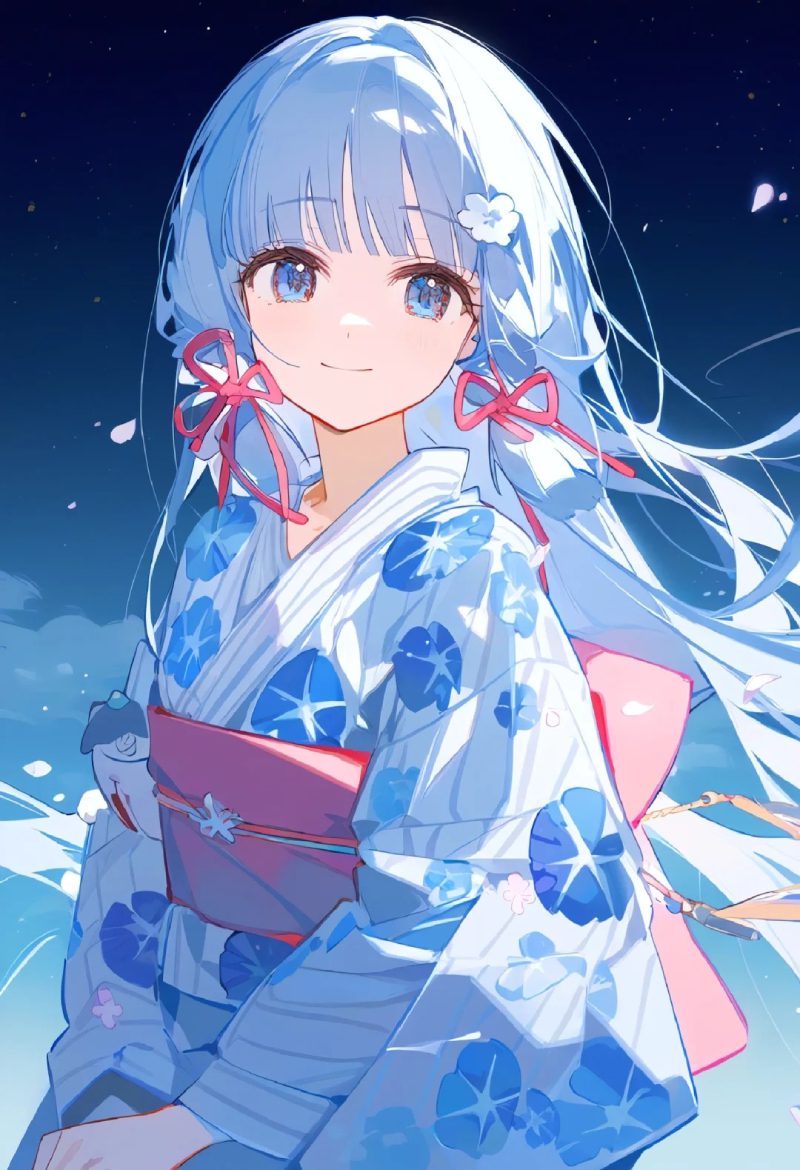 anime kimono cổ điển