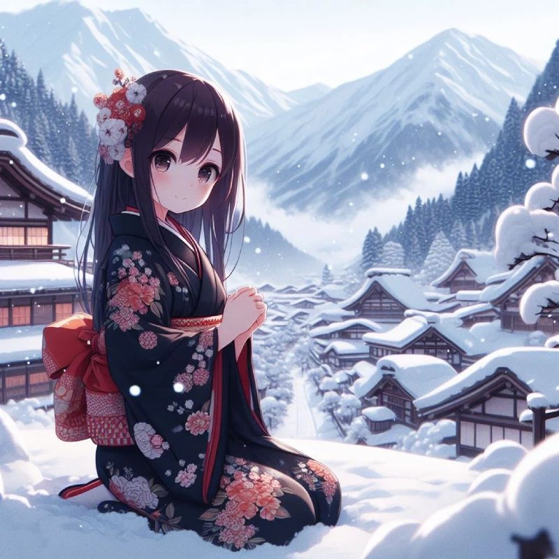 anime kimono cosplay
