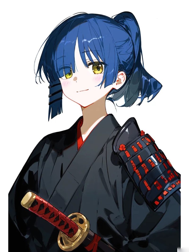 anime kimono girl xinh