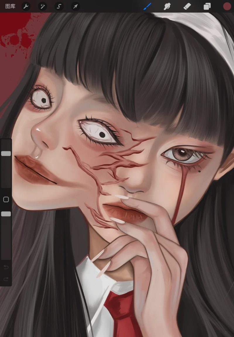 anime kinh dị ma búp bê rùng rợn