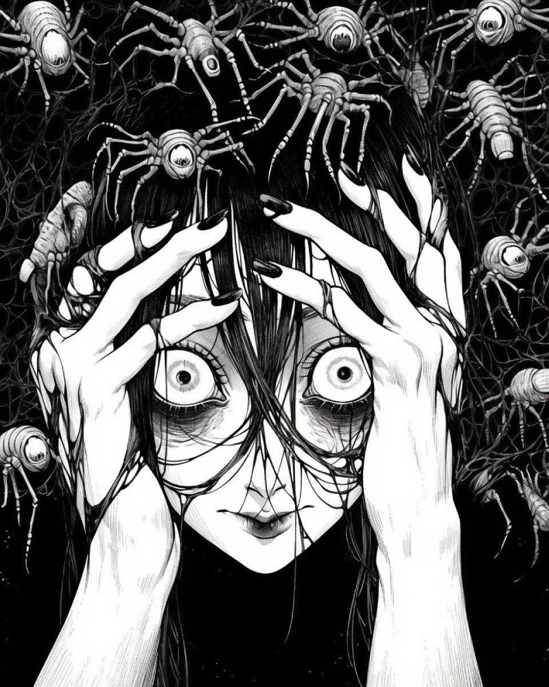 hình anime kinh dị khiến bạn nổi da gà
