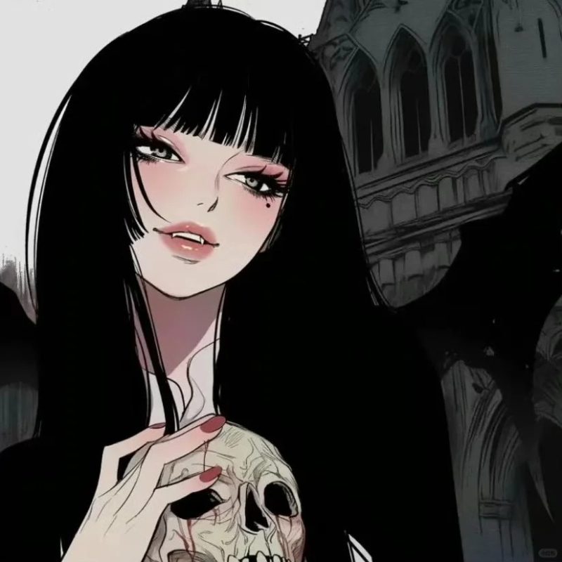 Anime nữ ngầu thần thái