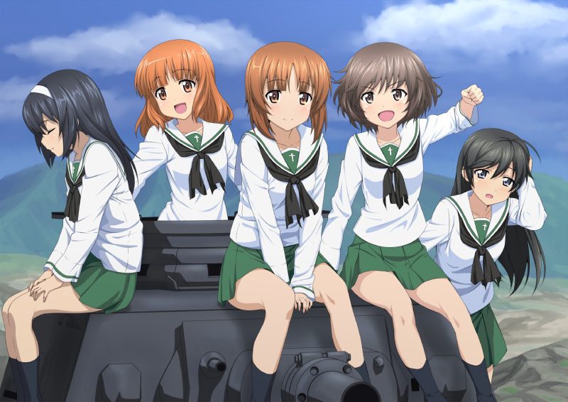 Hình ảnh anime nữ ngầu mạnh mẽ