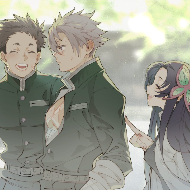 ảnh sanemi ngầu lòi trong kimetsu no yaiba
