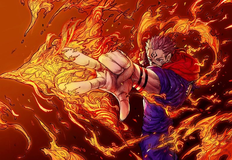 Sukuna anime trong Jujutsu Kaisen
