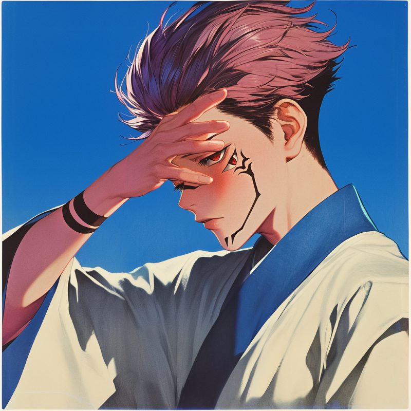 Anime Sukuna cực ngầu trong Jujutsu Kaisen
