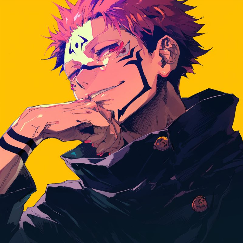 Sukuna anime với sức mạnh hủy diệt