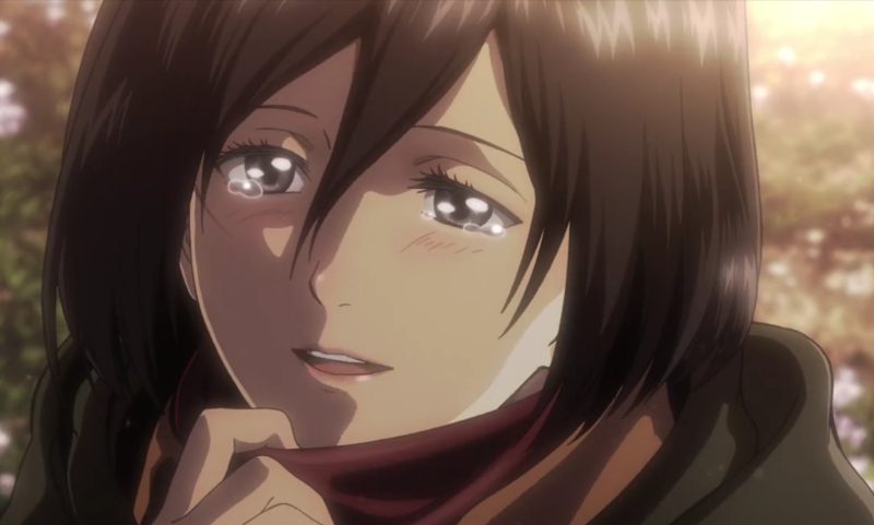 attack on titan anime wallpaper mikasa chất