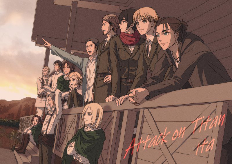 ảnh đại diện attack on titan anime nhóm bạn