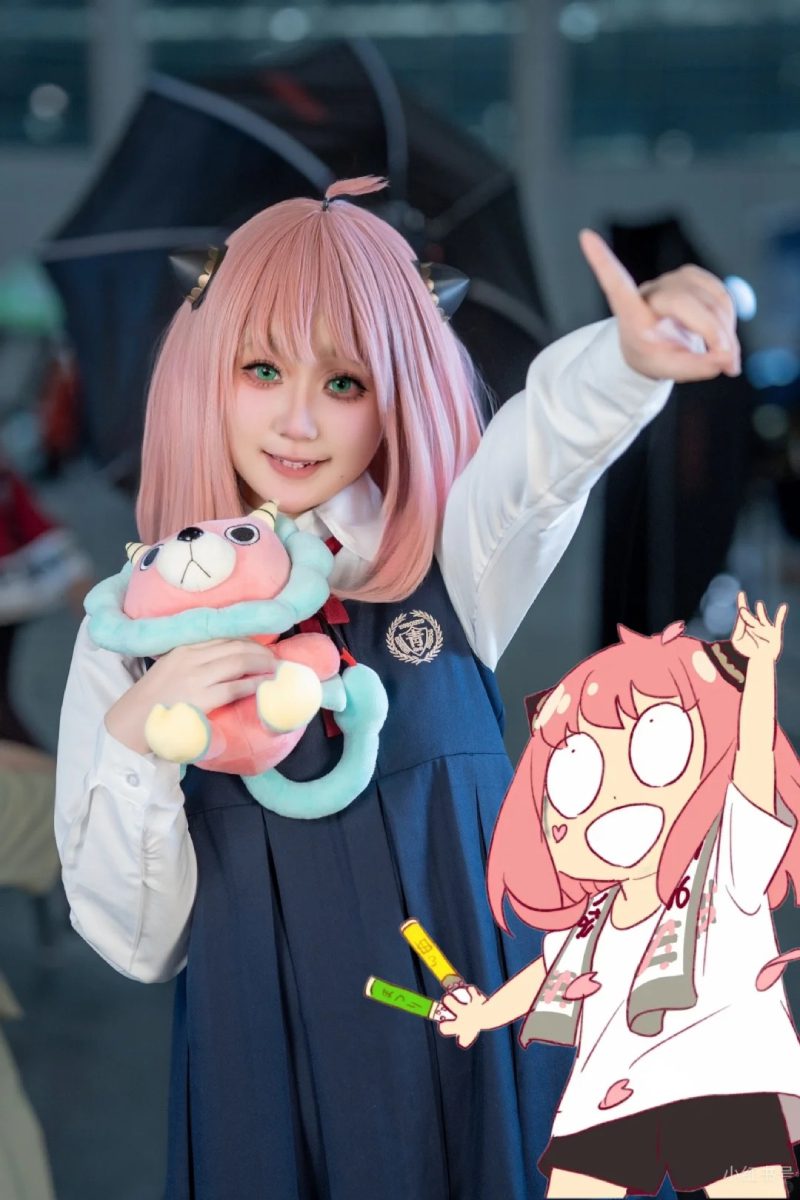 hình ảnh cosplay Anya đáng yêu