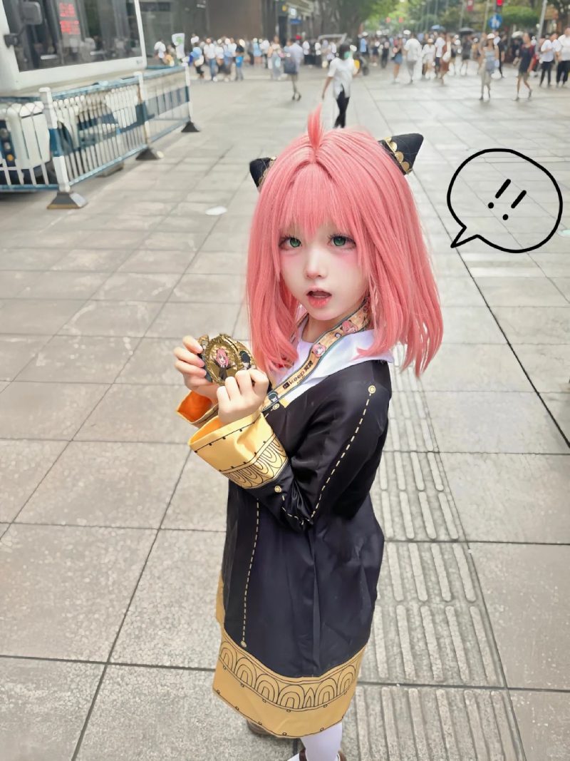 Anya cosplay phiên bản chibi
