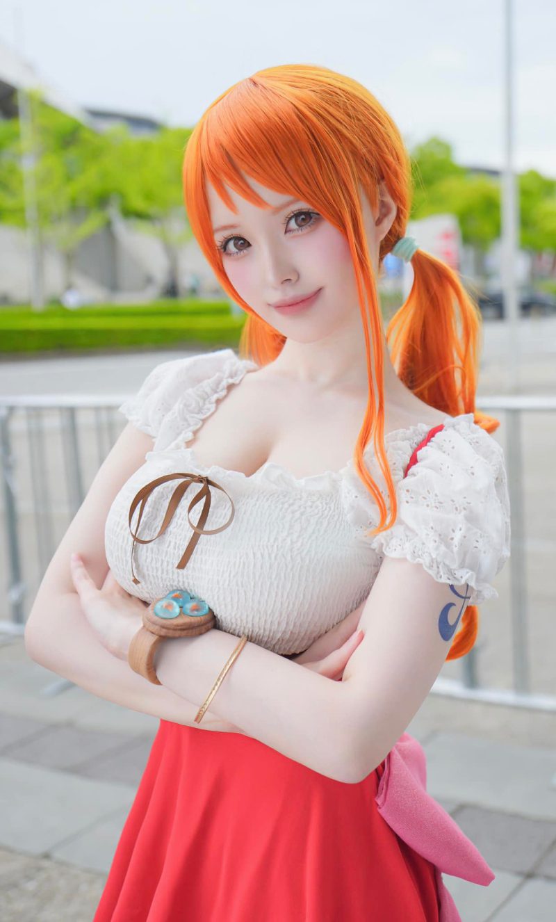cosplay anime Nami full outfit