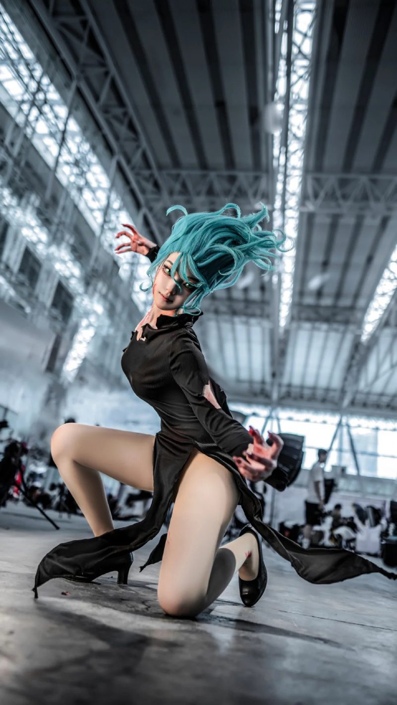 cosplay de tatsumaki 4k